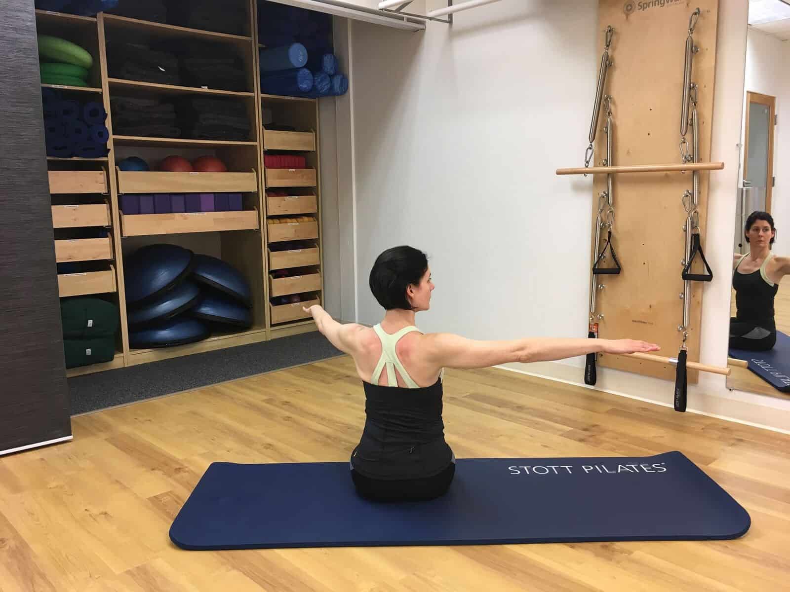 Spot the Difference Spine Twist Sitting Pacific NW Pilates Blog